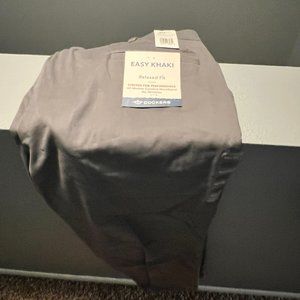 Size 44x30 Dockers Easy Care Gray Work Pants